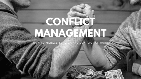 conflict management tips at work